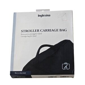 Inglesina Quid Stroller Carriage Bag Travel Carry Case Water-Resistant Black